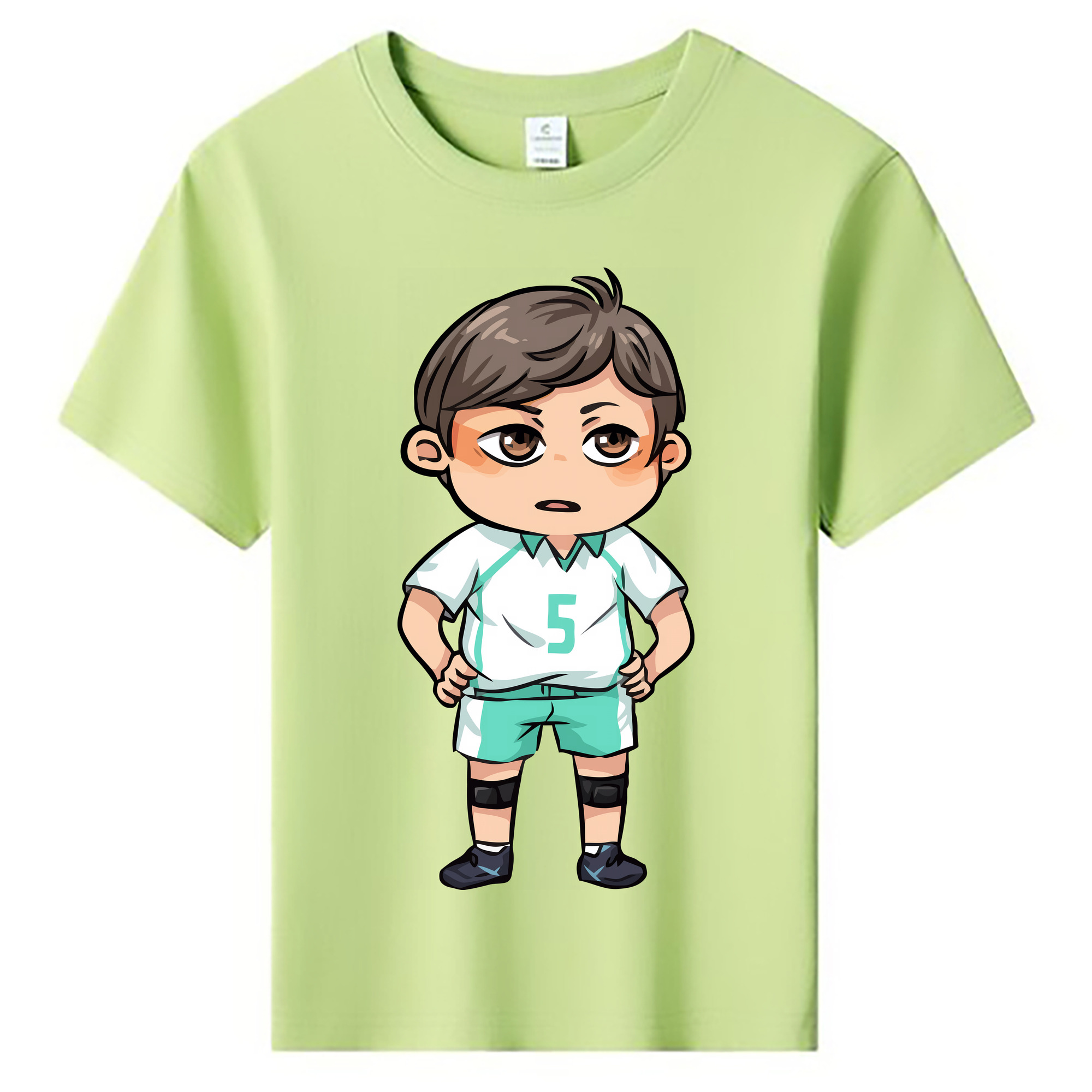 （画像用） ハイキュー!! Haikyu!! 綿100％キッズTシャツ（フロントプリント）